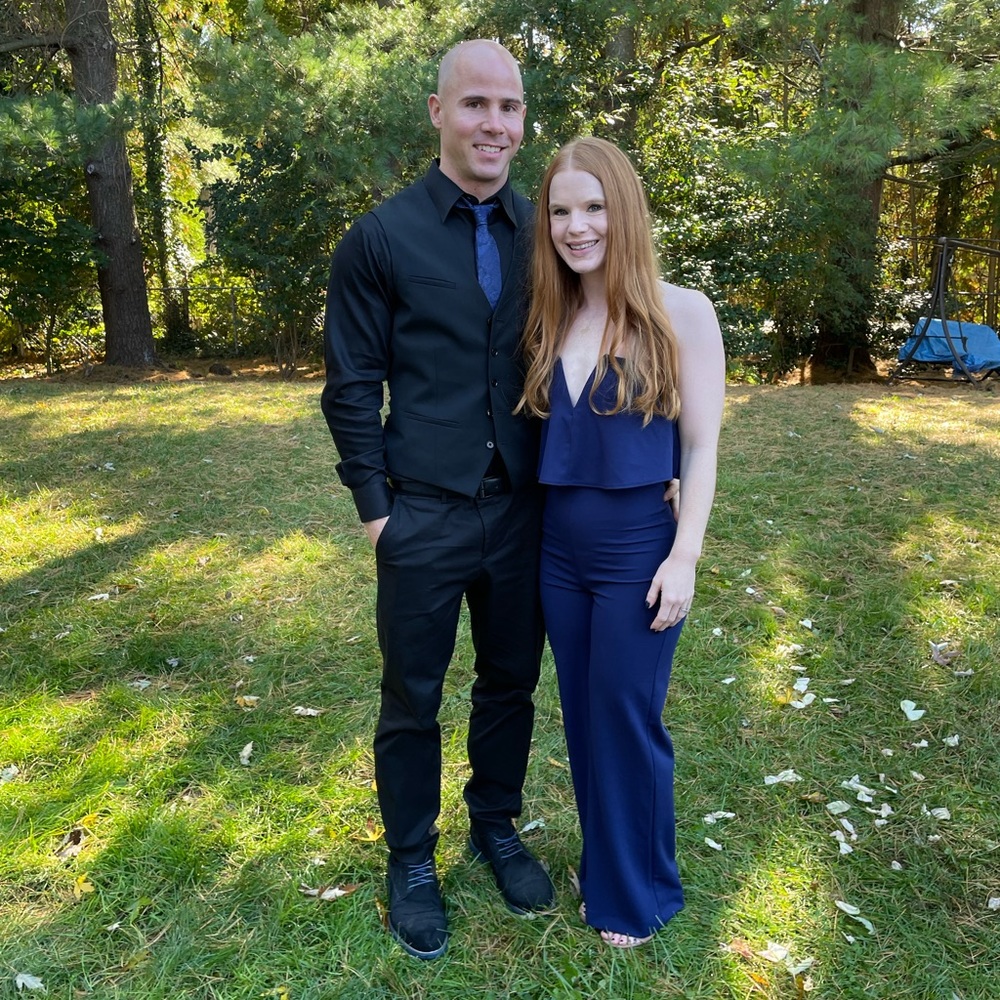 Lulu's Navy Jumpsuit
